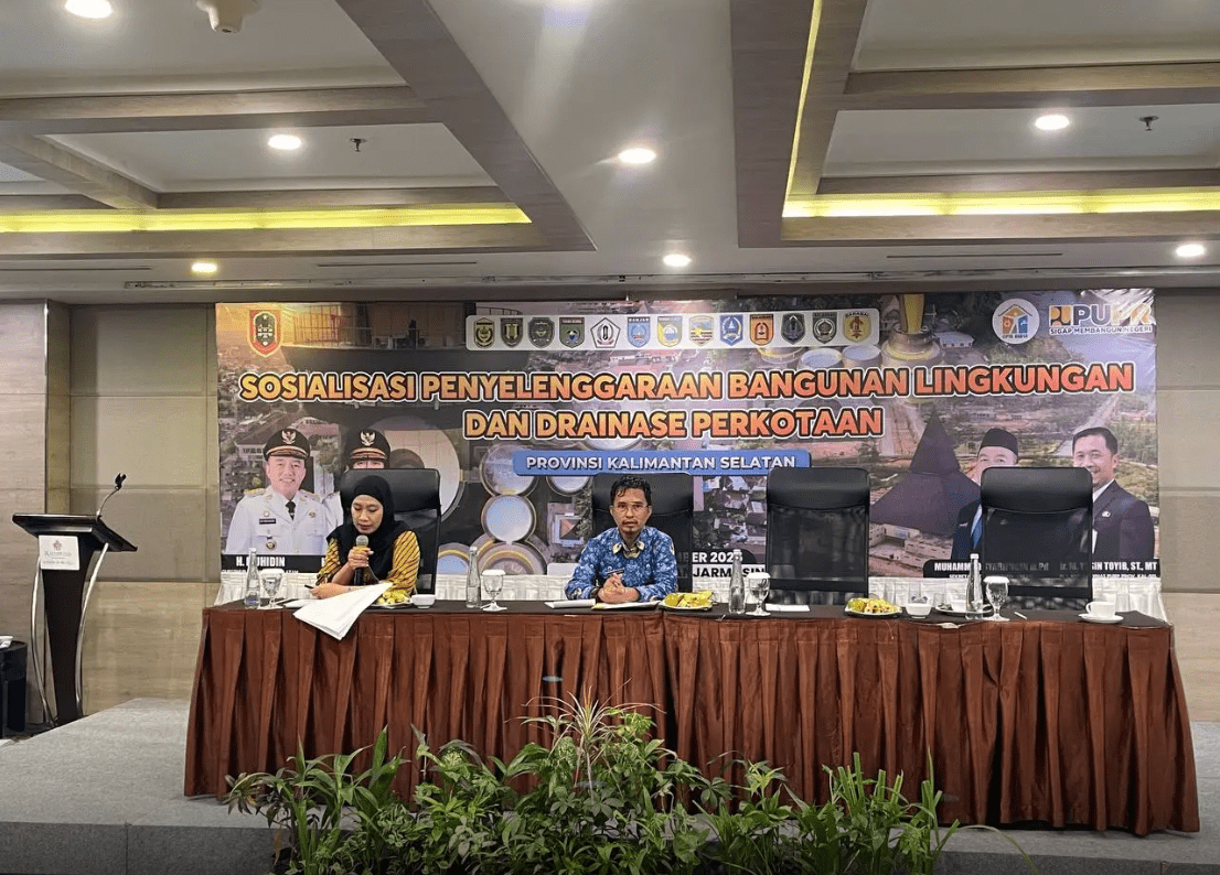 PUPR Kalsel Gelar Sosialisasi Bangunan Lingkungan dan Drainase