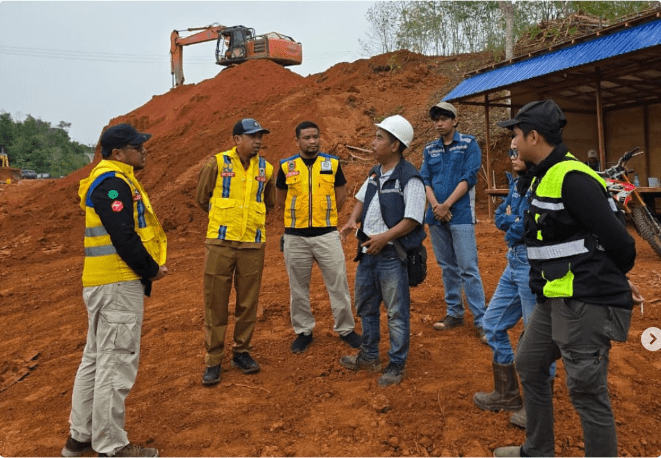 Monitoring Pekerjaan Jalan Banjarbaru - Batulicin