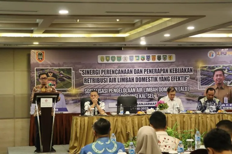 PUPR Kalsel Optimalkan Pengelolaan Air Limbah Domestik