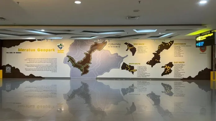 PUPR Kalsel Percantik Terminal Kedatangan Bandara Internasional Syamsudin Noor