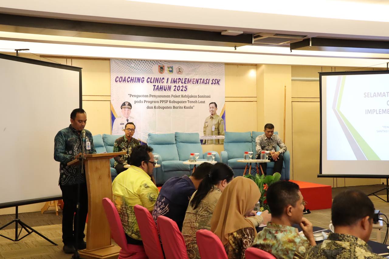 PUPR Kalsel Perkuat Implementasi Strategi Sanitasi di Tanah Laut dan Batola