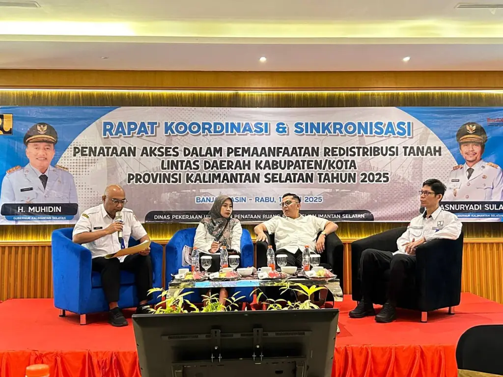 PUPR Kalsel Tekankan Pentingnya Penataan Redistribusi Tanah
