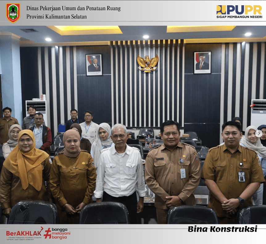 Penyelenggaraan pembinaan jasa konstruksi oleh Dinas Pekerjaan Umum dan Penatanaan Ruang Provinsi Kalimantan Selatan