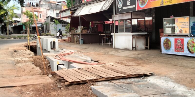 Dua Paket Pembangunan Trotoar, Kabid Bina Marga PUPR Banjarbaru : Selesai November 2025