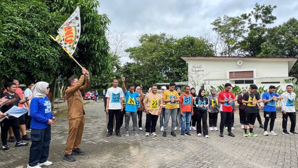 Dinas PUPR Kalsel Gelar Pengukuran Kebugaran ASN dalam Rangka Hari Bakti PU ke-80