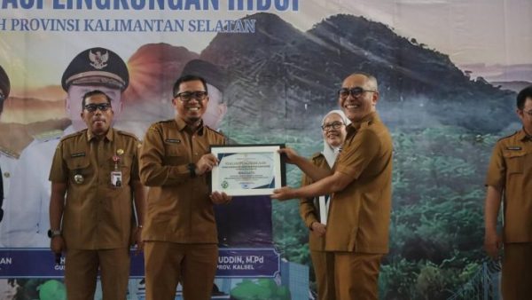 Dinas PUPR Kalsel Peringkat Kedua Penghargaan Rendah Karbon dan Ketahanan Iklim